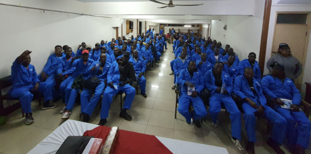 The training reached a total of 101 participants.