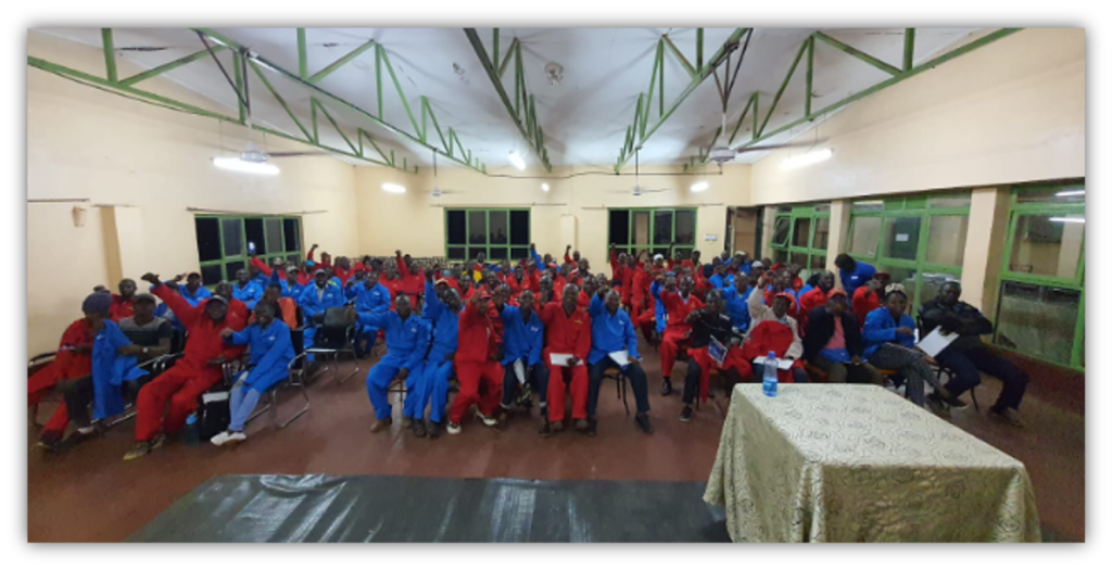The training attracted 95 shop owners and mechanics.
