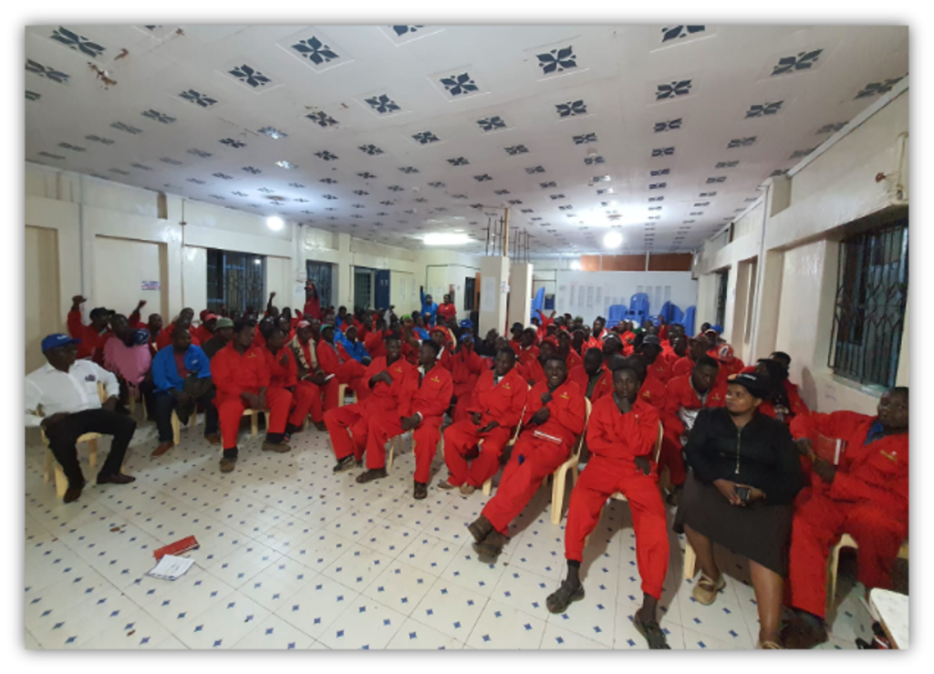 The training attracted 97 shop owners and mechanics.
