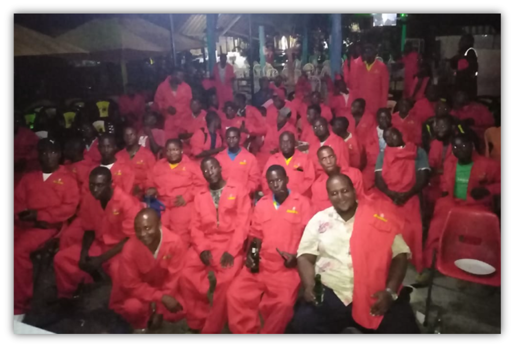 The training played host to 63 participants pulled from the busy Island area of Mombasa city.